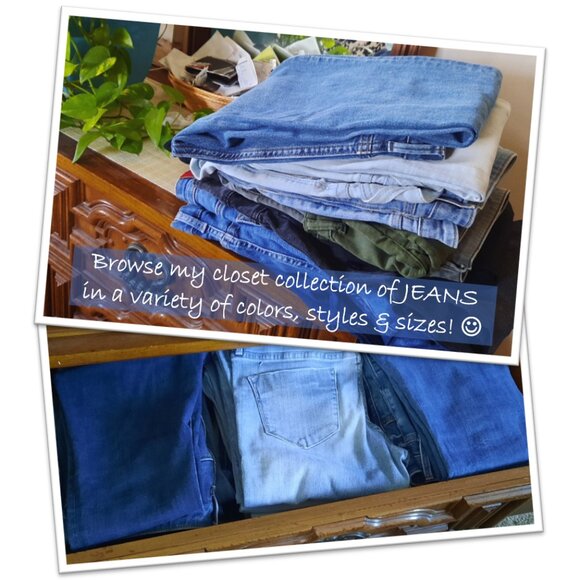 Vintage Crop High-Rise Barrel Jeans NWT! - Blue, Size 4 - Picture 15 of 16